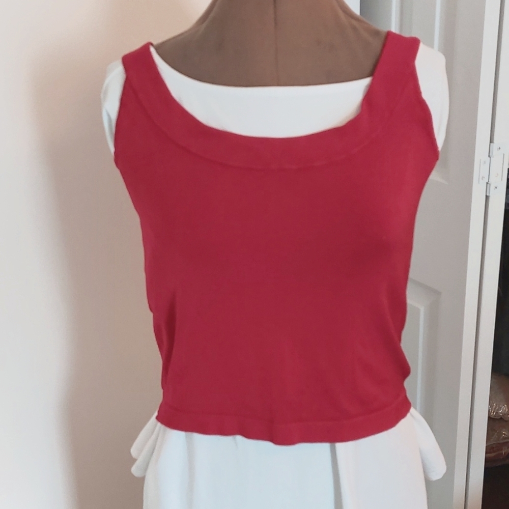 Sweater tank top